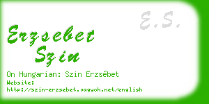 erzsebet szin business card